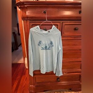 NWT GEAR for Sports Sandals Royal Bahamian “Royal Tings” Hoodie Size L